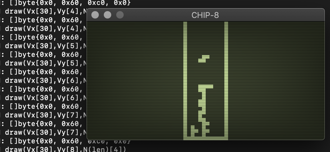 ascii pong